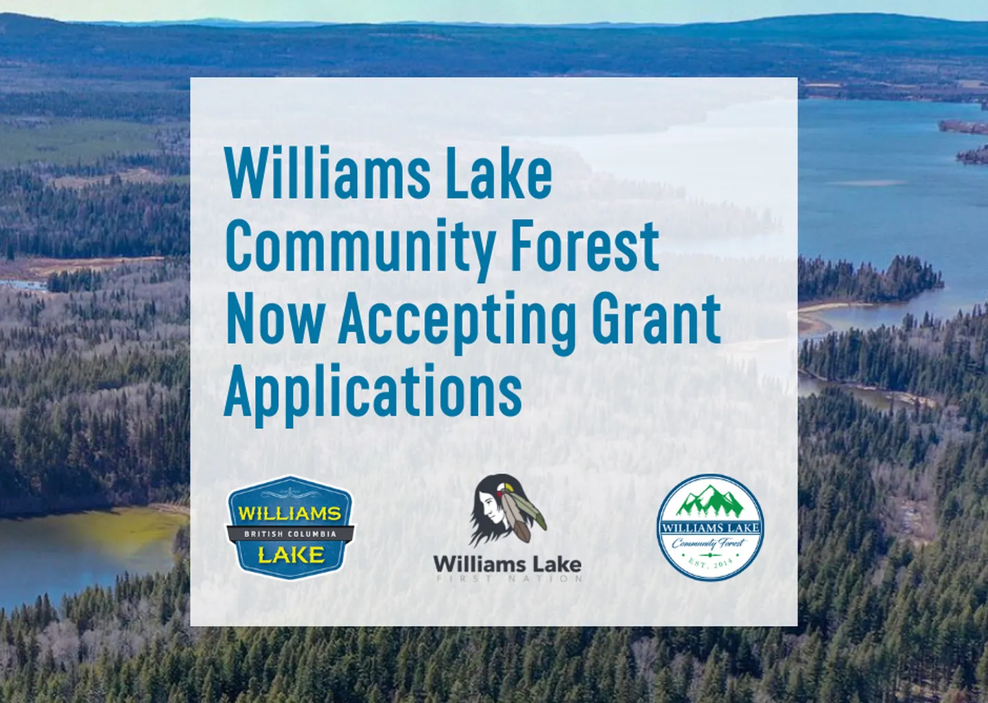 Post Image For Thumbnail for Williams Lake Community Forest Now Accepting Grant Applications